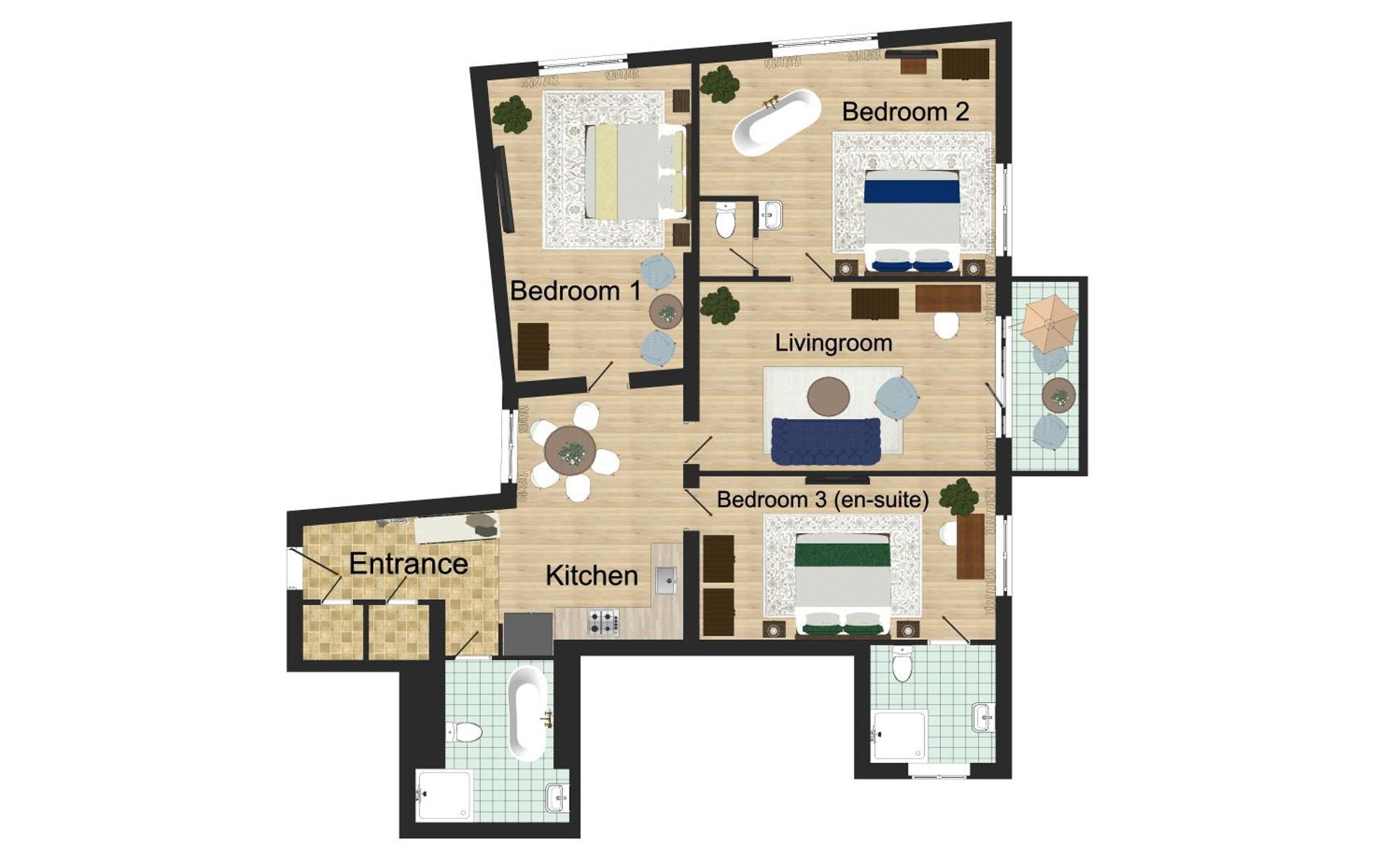 Victoria Design Stays - Premium Apartment Ohrada Prague Ngoại thất bức ảnh
